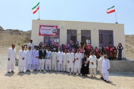 مدرسه دو کلاسه خیرساز روستای مدوحی شهرستان فنوج افتتاح شد